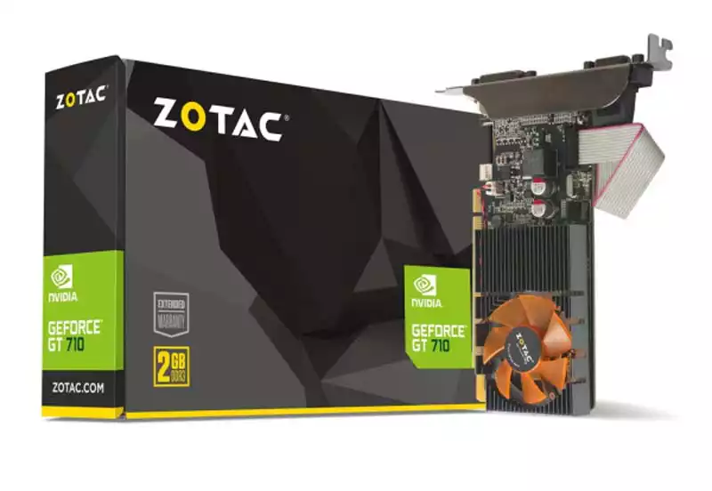 Grafička karta Zotac GeForce GT 710 2GB DDR3 64 bit VGA/HDMI/DVI Slika 1