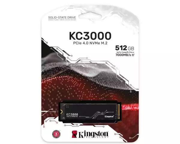 SSD M.2 512GB Kingston SKC3000S/512G 7000MBs/3900MBs Slika 3