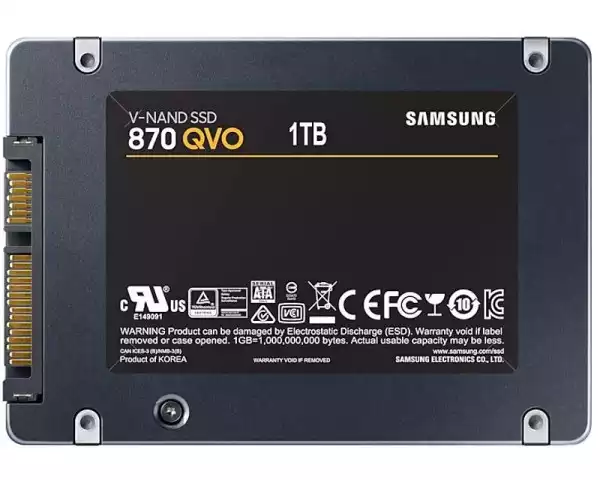 SSD 2.5 SATA 1TB Samsung 870 QVO MZ-77Q1T0BW Slika 3