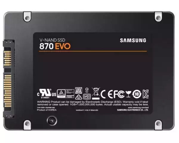 SSD 2.5 SATA III 500GB Samsung 870 EVO MZ-77E500B/EU- Slika 1