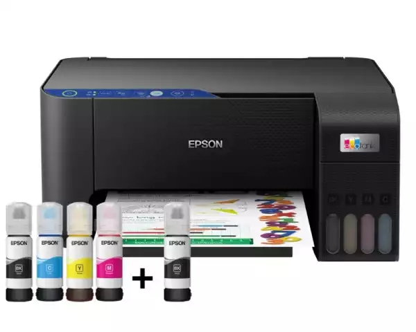 Multifunkcionalni štampač Epson ECO Tank L3251 5760x1440dpi/256MB/CB33ppm/COL15ppm/USB/WiFI/Ink 103 Slika 4