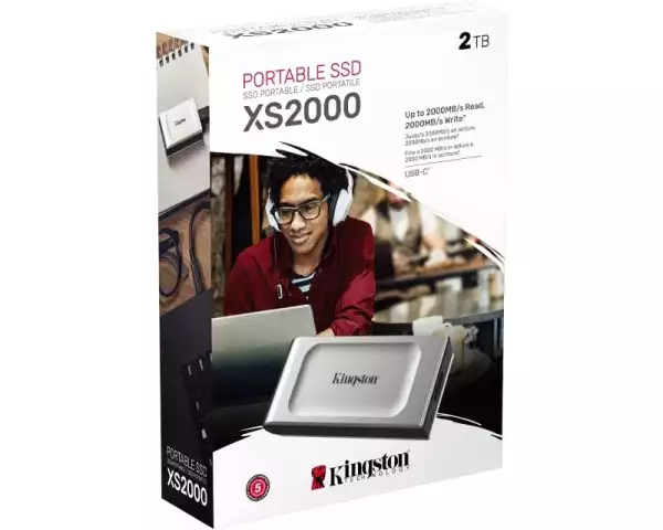 Eksterni SSD Kingston Type-C SXS2000/2000G Slika 3