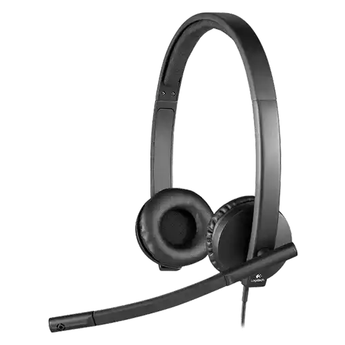 Slušalice sa mikrofonom Logitech H570e 981 000575, crne Slika 1
