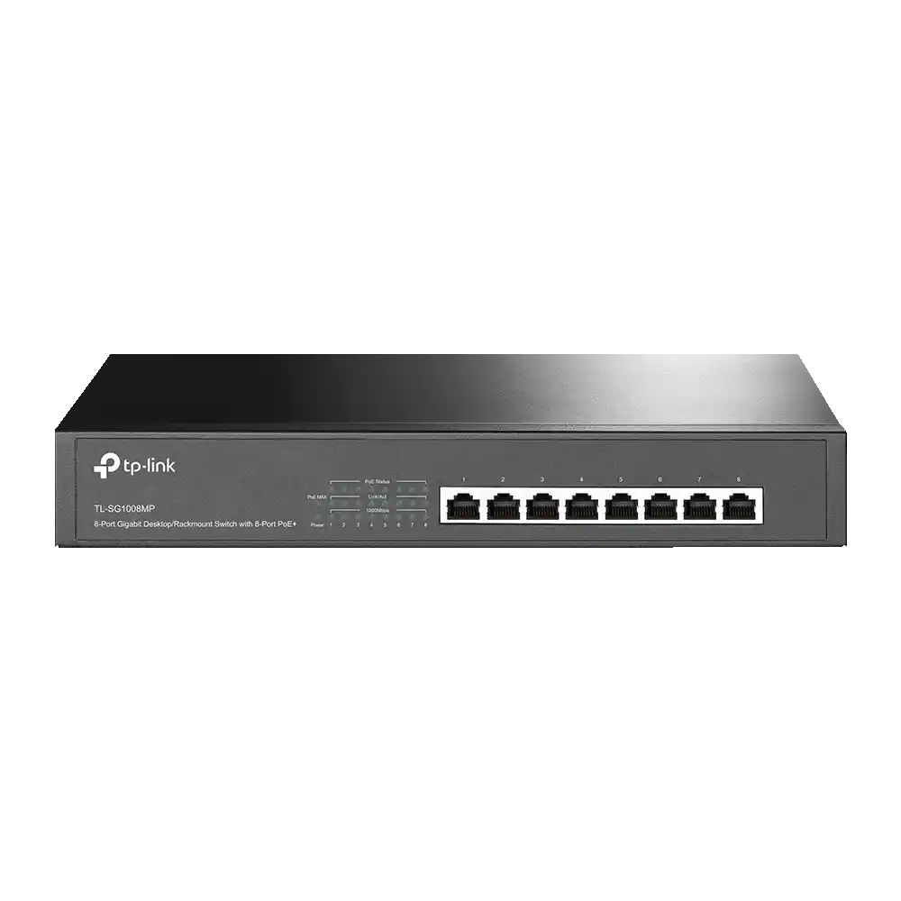 Svič 10/100/1000 8 PoE+ -port TP-Link TL-SG1008MP- Slika 1