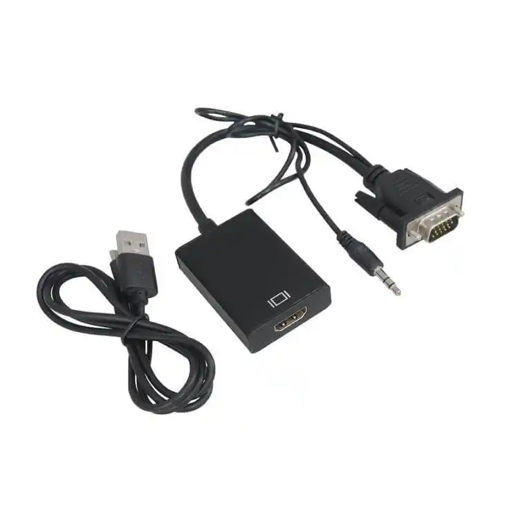 Adapter konverter VGA na HDMI + AUX 3.5mm Kettz Slika 2
