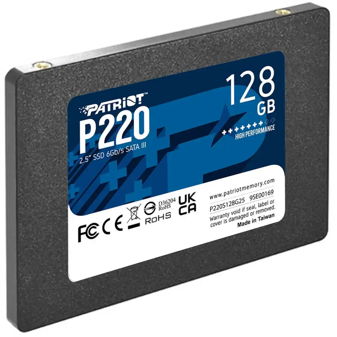 SSD 2.5 SATA3 128GB Patriot P220 550MBs/480MBs P220S128G25 Slika 1