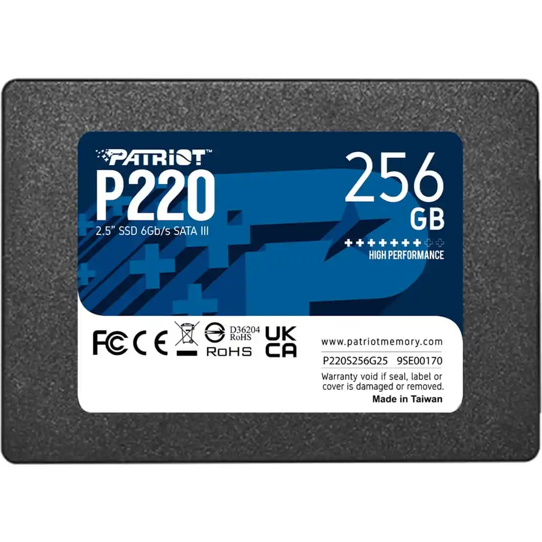 SSD 2.5 SATA3 256GB Patriot P220 550MBs/490MBs P220S256G25 Slika 2