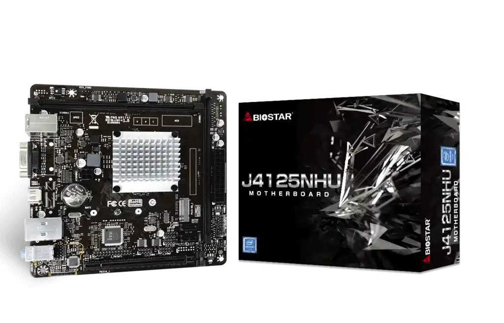 Matična ploča Biostar J4125NHU HDMI/VGA/M.2 Mini ITX Slika 1