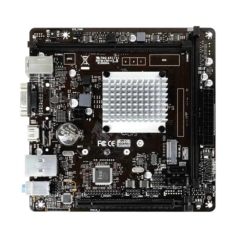 Matična ploča Biostar J4125NHU HDMI/VGA/M.2 Mini ITX Slika 2