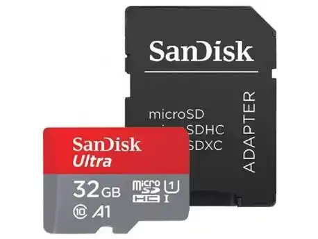 Micro SD 32GB SanDisk Ultra + adapter SDSQUA4-032G-GN6MA Slika 1