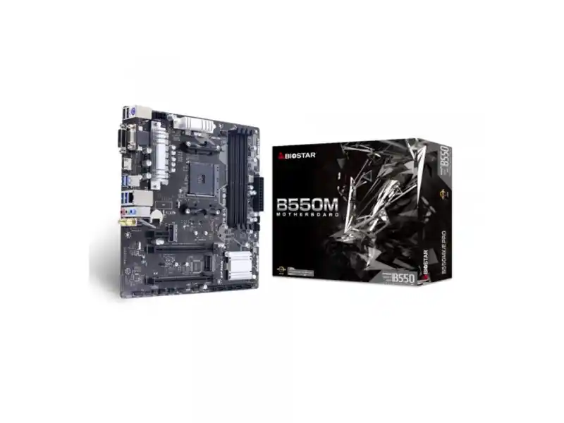 Matična ploča AM4 Biostar B550MX/E Pro VGA/DVI/HDMI/M.2 Slika 1