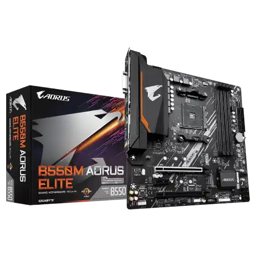 Matična ploča AM4 Gigabyte B550M AORUS ELITE rev. 1.1 HDMI/DVI/M.2 Slika 1