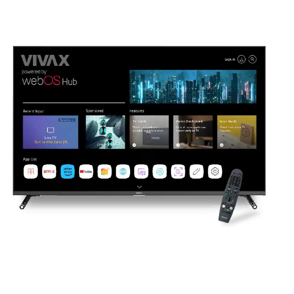 SMART LED TV 50 Vivax 50S60WO 3840x2160/UHD/4K/DVB-T2/S2/C webOS Slika 1