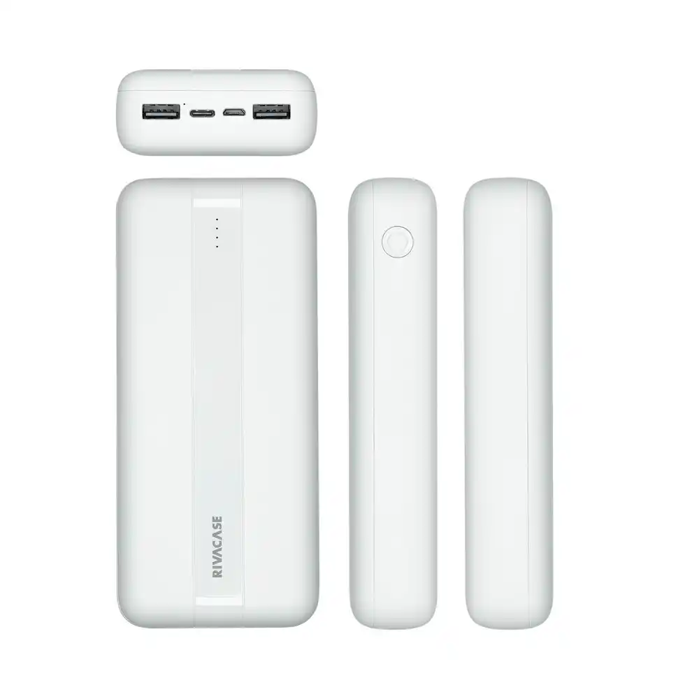 Power Bank RIVACASE VA 2081 20000mAh/beli, 10W Slika 2