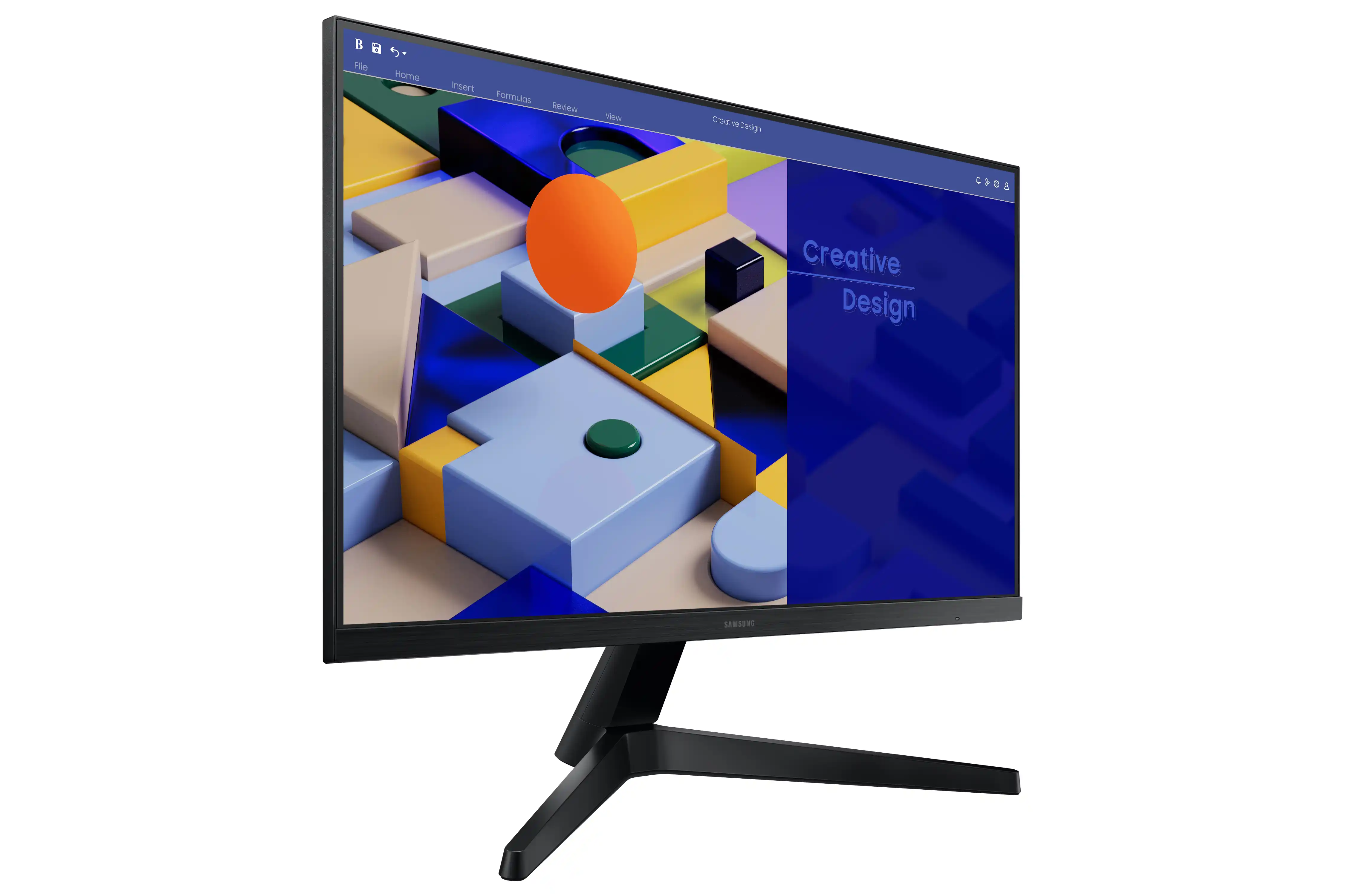 Monitor 24 Samsung LS24C310EAUXEN 1920x1080/FHD IPS/75Hz/5ms/VGA/HDMI/HDCP/Freesync/VESA/crna- Slika 3