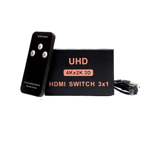 HDMI switch 3x1 4K/2K aktivni Linkom Slika 2