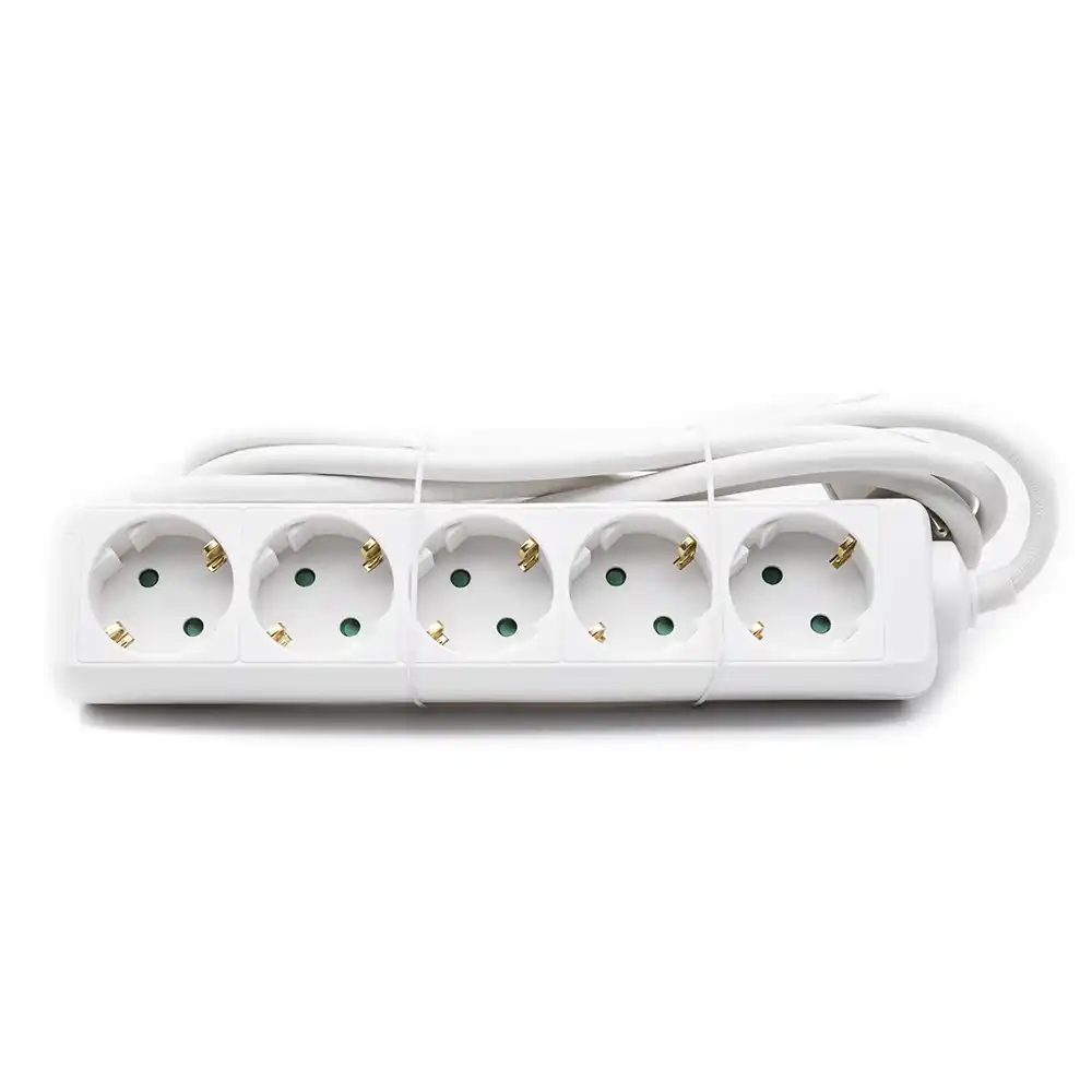 Produžni kabal sa 5 utičnica KETTZ 1.5mm2 KT-PK05A-2M 2m Slika 2