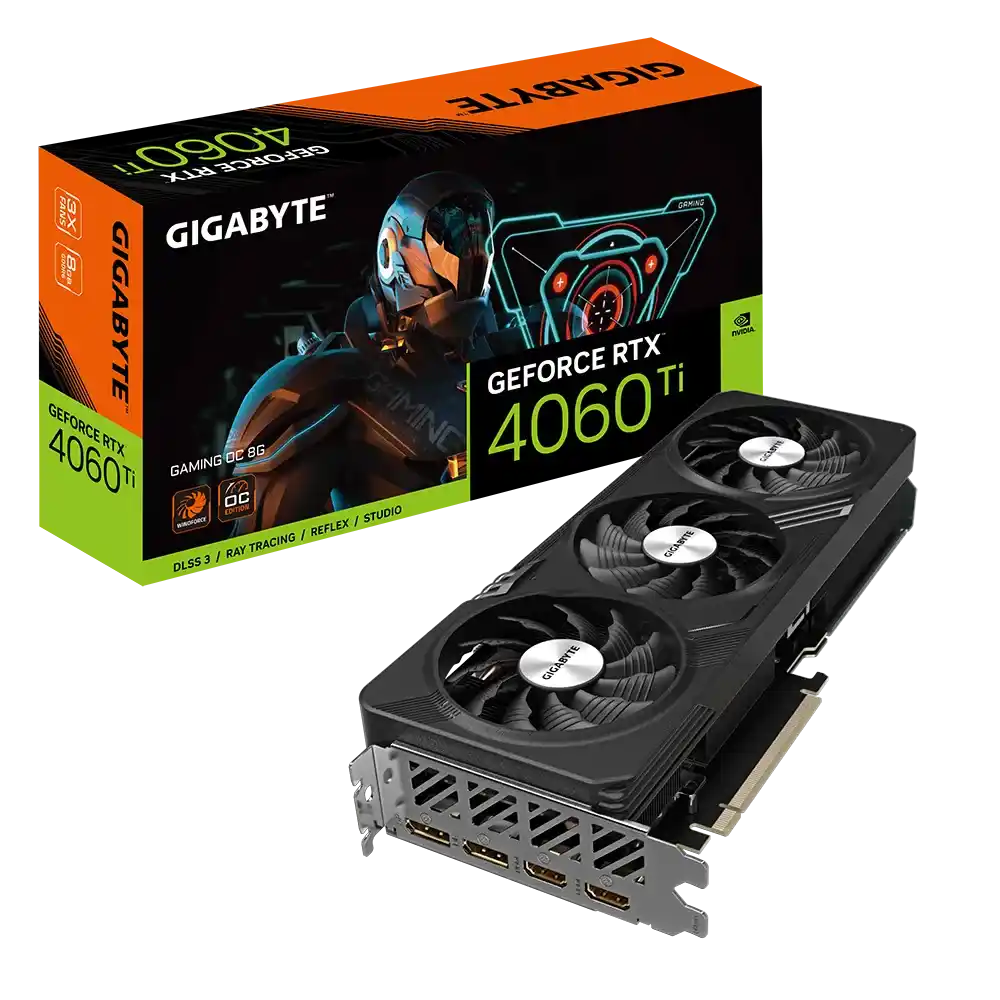 Grafička karta Gigabyte RTX 4060 Ti GAMING OC 8G GV-N4060TGAMING OC-8GD 8GB 128bit-a 2xDP/2xHDMI Slika 1