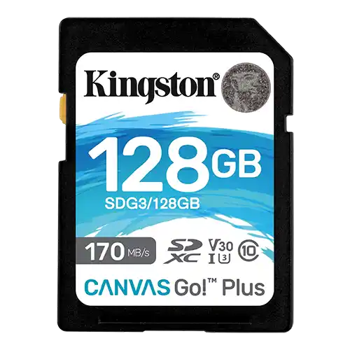 SD Card 128GB Kingston SDG3/128GB class 10 170Mbs/90MBs Slika 2