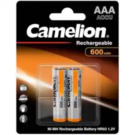 Punjiva baterija Camelion HR3 600mAh AAA 1/2 - Image 1