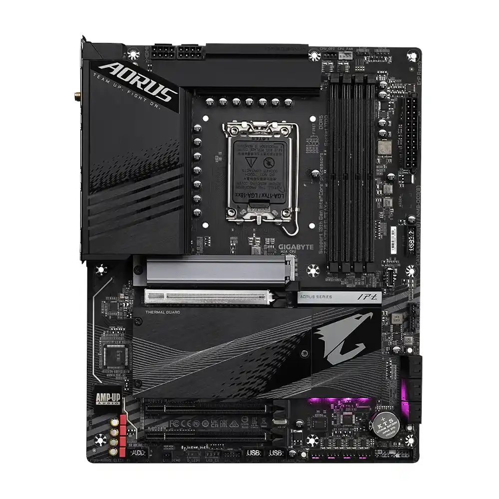 Matična ploča 1700 Gigabyte Z790 AORUS ELITE AX  DDR5 HDMI/DP/M.2 Slika 2