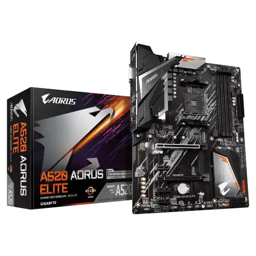 Matična ploča AM4 Gigabyte A520 AORUS ELITE DVI/HDMI/M.2 Slika 1