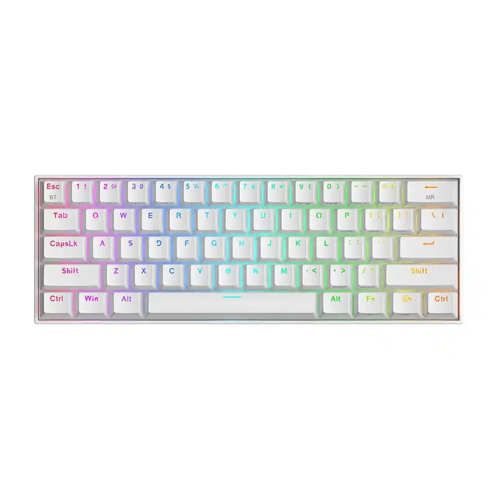 Bežična tastatura Redragon Draconic K530RGB BT/Mehanička bela Slika 1