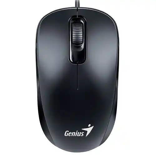 Miš Genius DX-110 USB 1000dpi, crni - optički Slika 2