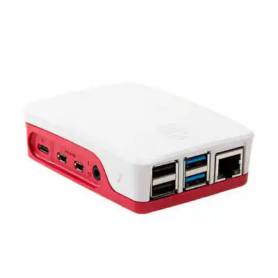 Kućište za Raspberry Pi 4 crveno belo- Slika 2