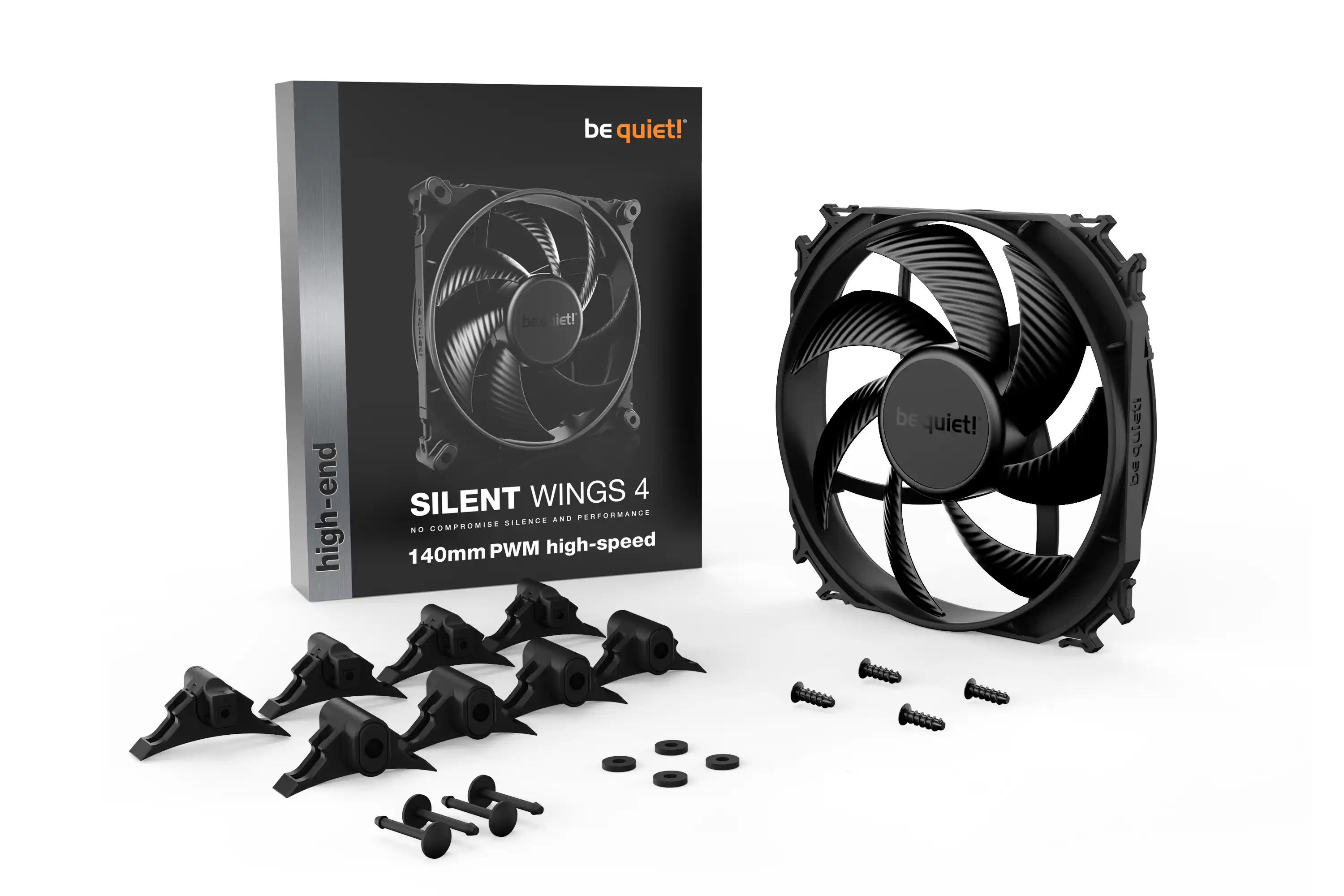 Case Cooler Be quiet Silent Wings 4 140mm PWM BL097 Slika 2