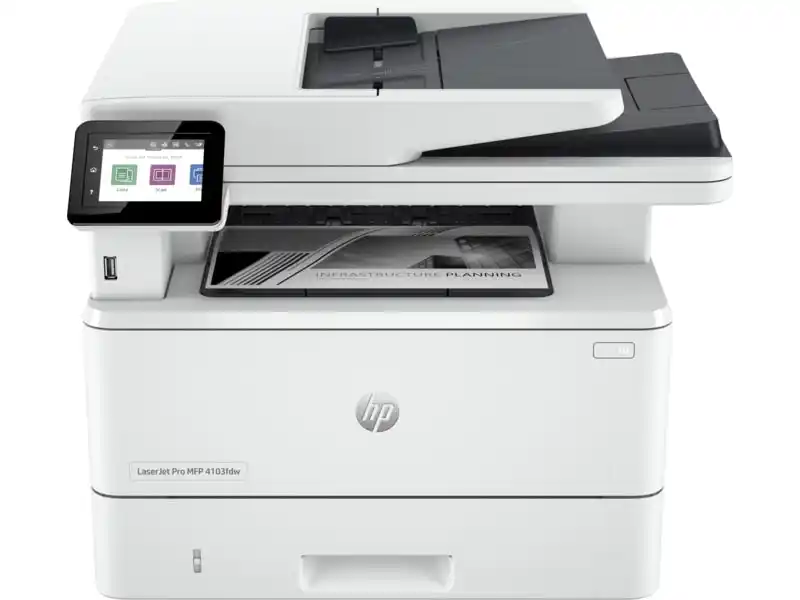 MFP HP LaserJet Pro 4103fdw/1200x1200/42ppm/512MB/LAN/WiFi/USB/DADF/Toner W1510, 2Z629A Slika 1