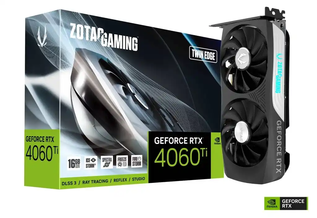 Grafička karta Zotac GAMING GeForce RTX 4060 Ti Twin Edge 16GB DDR6 128 bit 3xDP/HDMI Slika 1