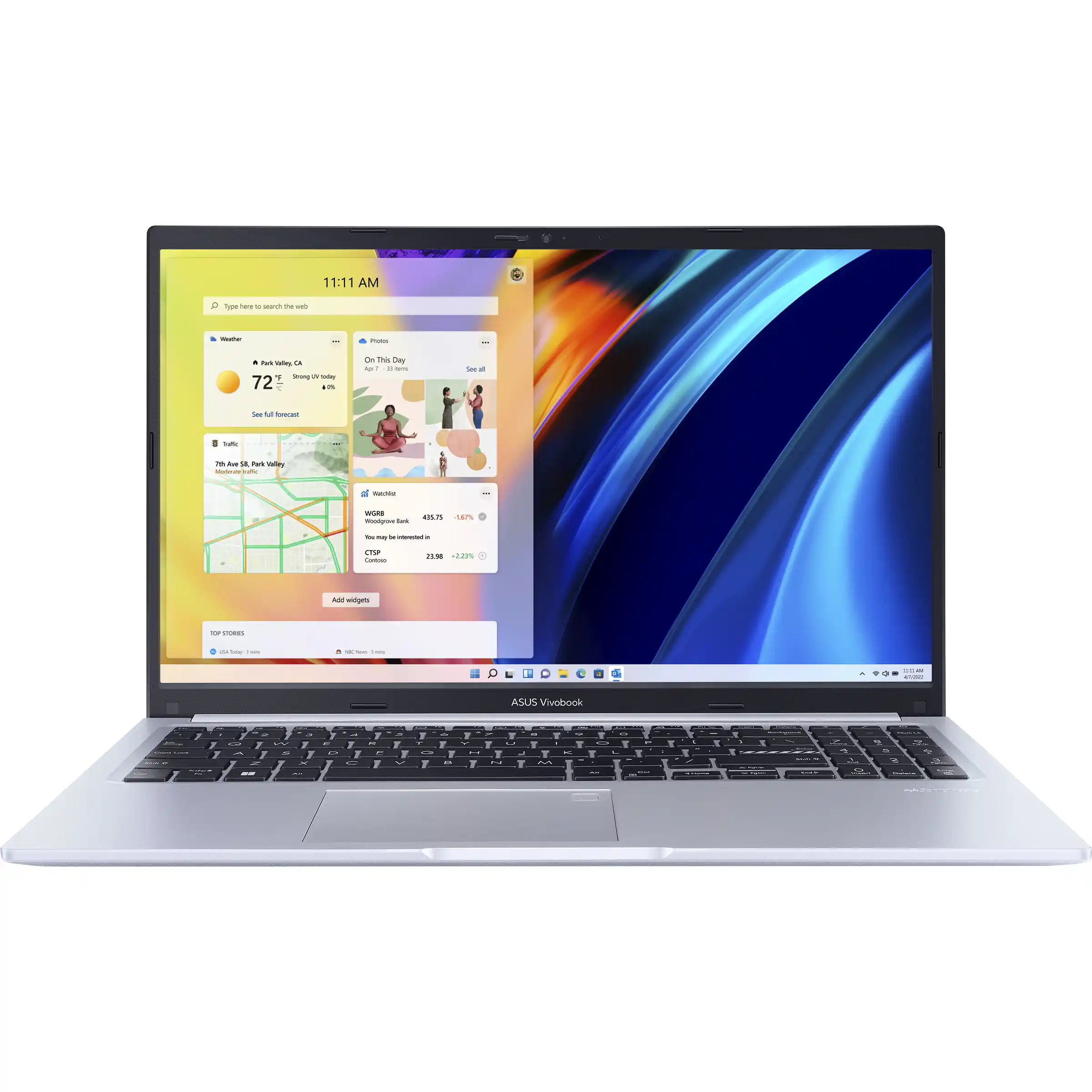 Laptop Asus VivoBook 15 X1502ZA-BQ549 15.6 FHD/i3-1220P/8GB/NVMe 256GB/FPR/Dark blue Slika 1