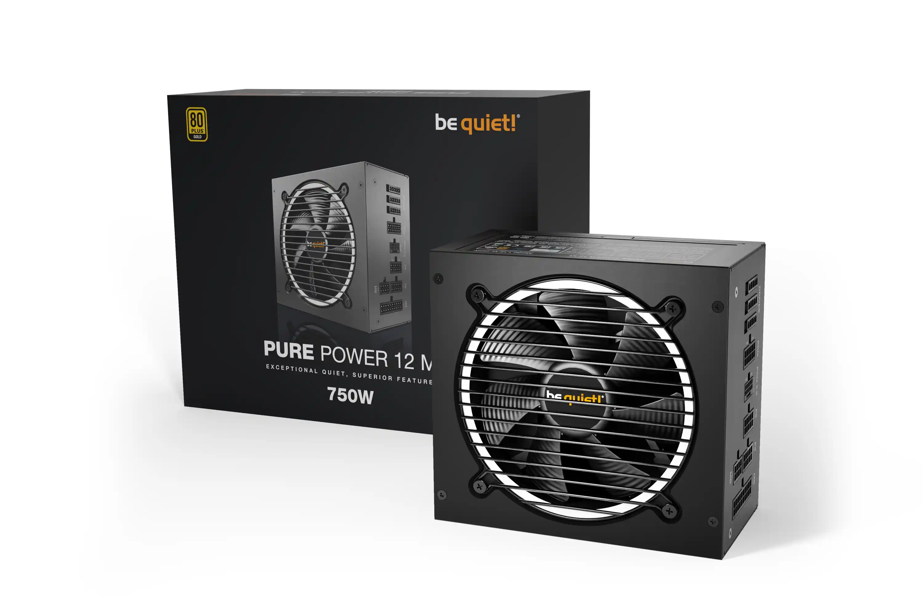 Napajanje Be Quiet Pure Power 12 M750W BN343 Gold Modularno ATX3.0 Slika 1