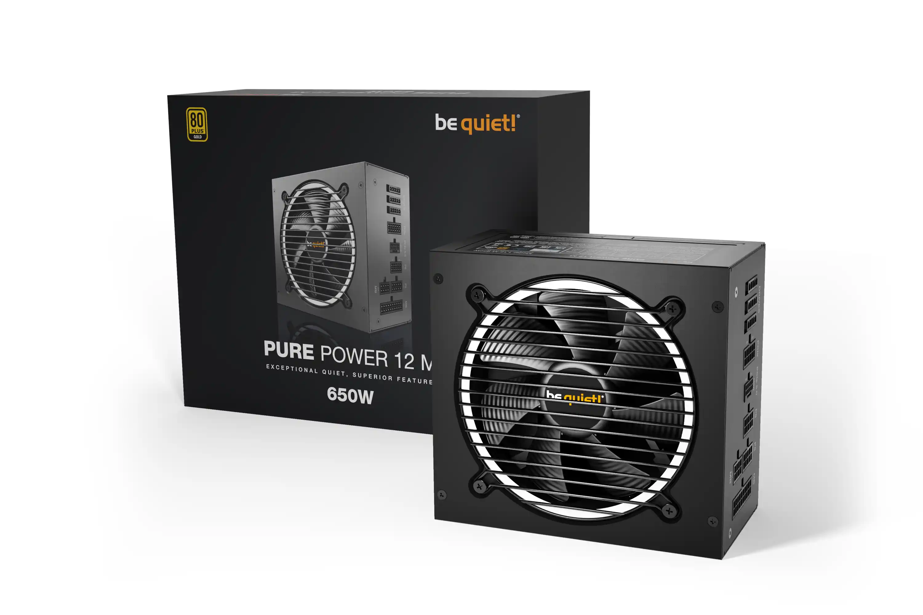 Napajanje Be Quiet Pure Power 12M 650W Gold  BN342 Modularno ATX3.0 - Image 1