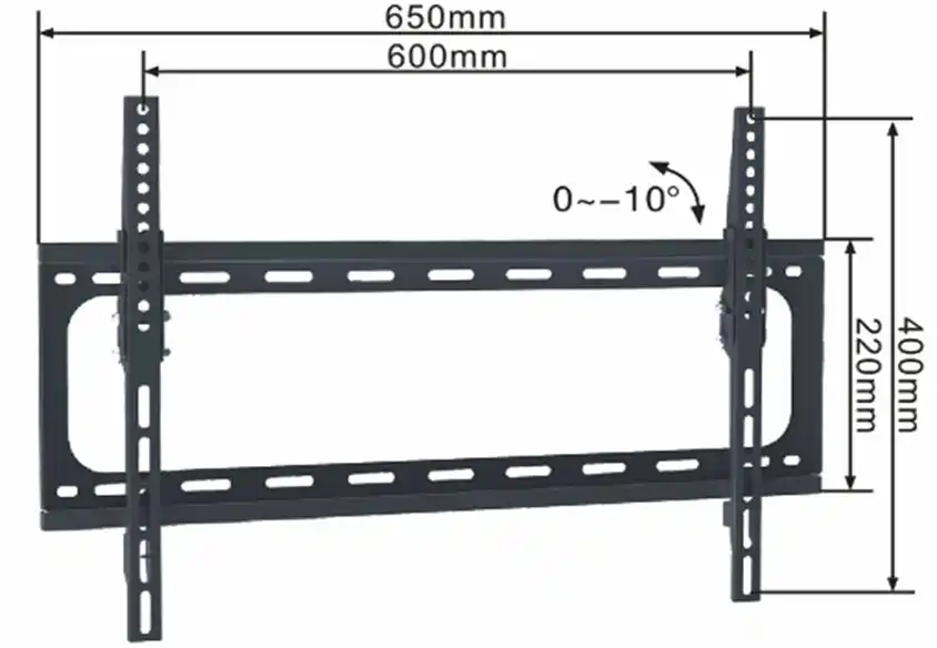 Nosač za TV Linkom 37-75/max vesa 600x400/50kg/tilt Slika 1