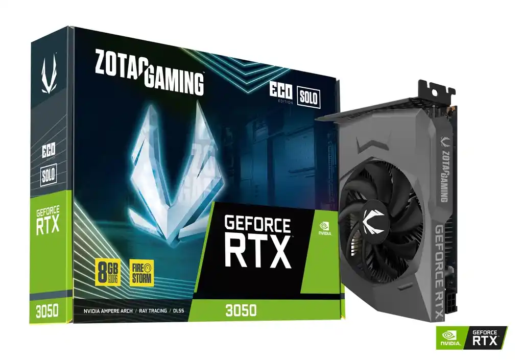 Grafička karta Zotac Gaming Geforce RTX 3050 Eco Solo 8GB DDR6 128 bit 3xDP/HDMI Slika 1