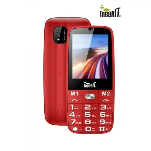 Mobilni telefon Meanit Senior 15 Crni Slika 1